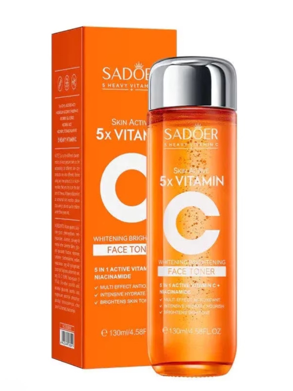 Skin Active 5x Vitamin C Brightening Face Toner - 4.58 fl oz/130 ml